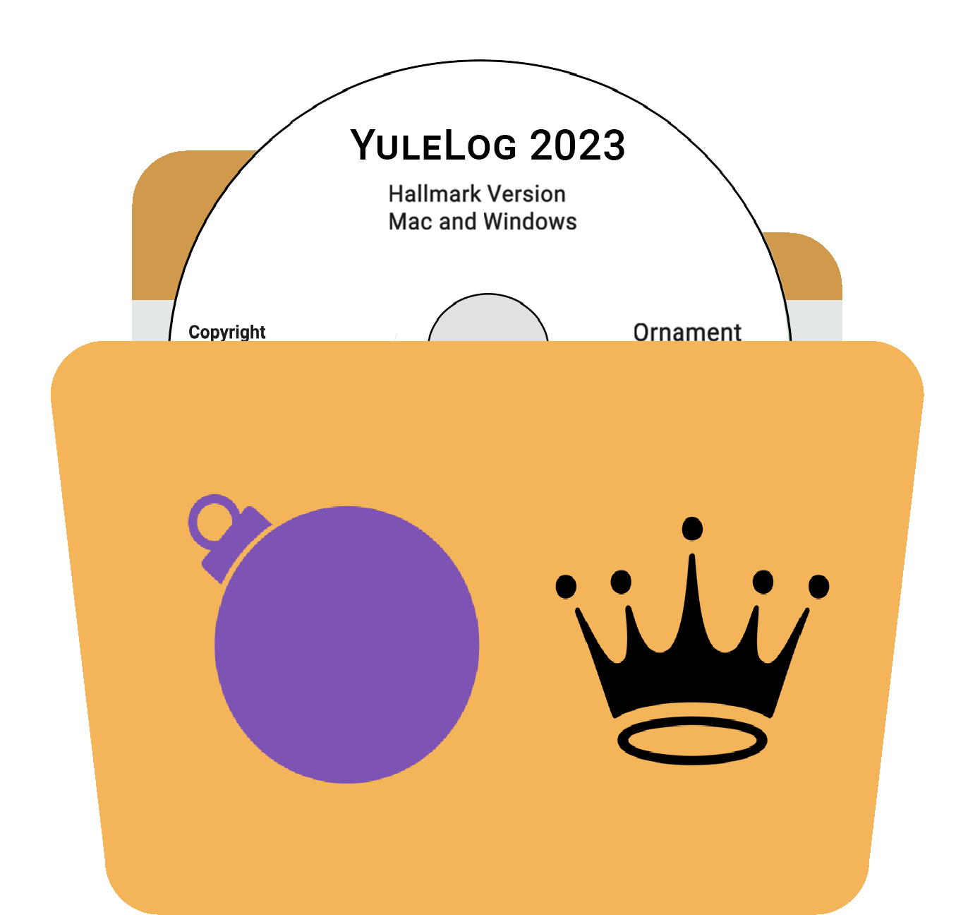 YuleLog 2023 for Hallmark DVD/Download Bundle