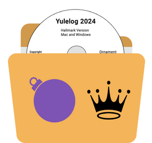 YuleLog 2024 for Hallmark DVD/Download Bundle